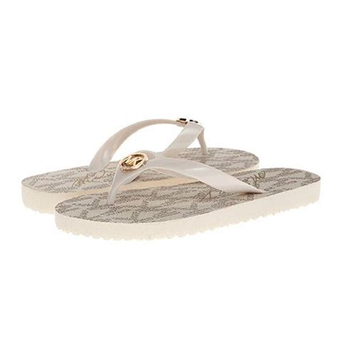 michael kors jet set rubber flip flops site thebay.com|Michael Kors Jet Set Women's Flip Flop Sandals for sale .